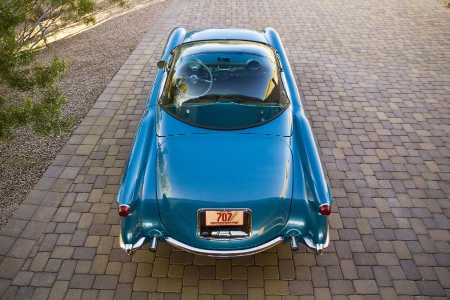  Chevrolet Corvette Bubbletop Roadster 1954 года  (фото 10 из 24)